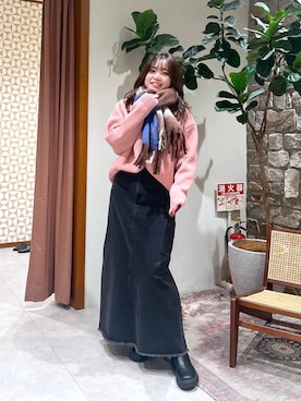 カレンさん（レディース・160cm）の冬コーディネート