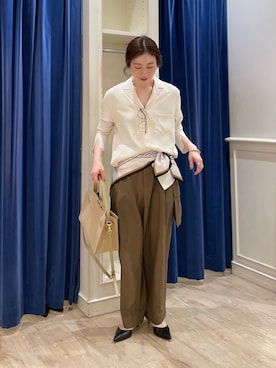 yuko yamaguchiさん（レディース・158cm）の春コーディネート