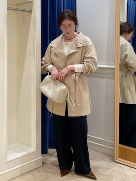 yuko yamaguchiさん（レディース・158cm）の春コーディネート