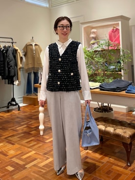 yuko yamaguchiさん（レディース・158cm）の冬コーディネート