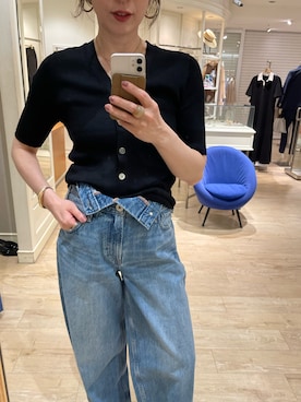 「NOLLEY’S（ノーリーズ）のアイテム（アクセサリー）」を使った、yuko yamaguchiさん（レディース・158cm）の夏コーディネート
