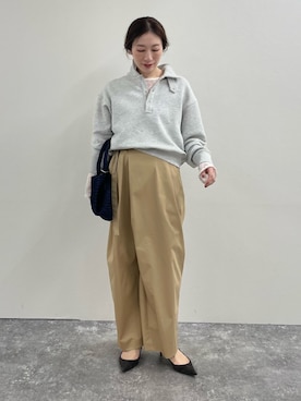 yuko yamaguchiさん（レディース・158cm）の冬コーディネート