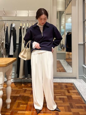 yuko yamaguchiさん（レディース・158cm）の冬コーディネート