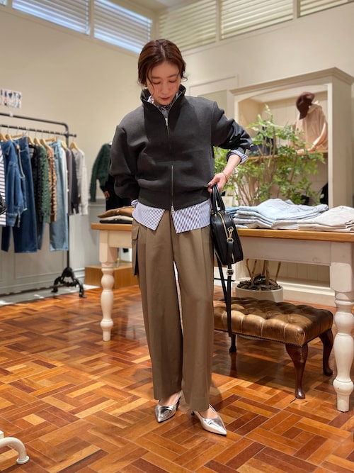 今期新作！ノーリーズ /【PR林☆別注アイテム】ウォッシャブルエアーシャ セール】《セットアップ対応》ウォッシャブルエアボールスタンドジップ