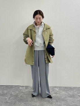 yuko yamaguchiさん（レディース・158cm）の冬コーディネート