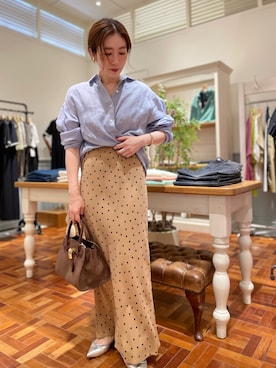 yuko yamaguchiさん（レディース・158cm）の夏コーディネート