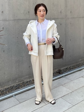 「LORISTELLA（ロリステッラ）のアイテム」を使った、yuko yamaguchiさん（レディース・158cm）の春コーディネート