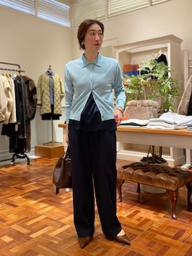 yuko yamaguchiさん（レディース・158cm）の冬コーディネート