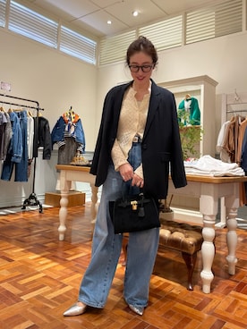 yuko yamaguchiさん（レディース・158cm）の秋コーディネート