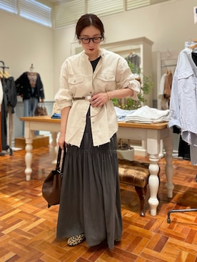 「LEFIJE（レフィエ）のアイテム」を使った、yuko yamaguchiさん（レディース・158cm）の秋コーディネート