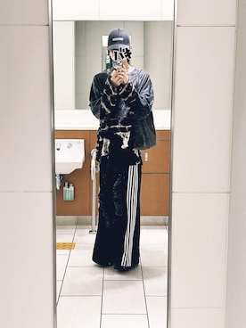 「YORI SPORT（ヨリスポーツ）のアイテム（デニムパンツ）」を使った、おかかさん（メンズ・177cm・10代）の夏コーディネート