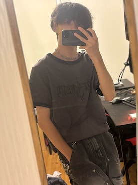 「ALAND（エーランド）のNOT4NERD／Sea Ringer T（トップス）」を使った、Akiさん（メンズ・165cm・10代）の夏コーディネート