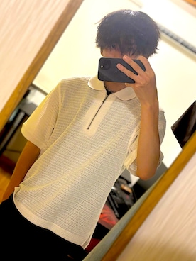 「GU（ジーユー）のアイテム」を使った、Akiさん（メンズ・165cm）の夏コーディネート