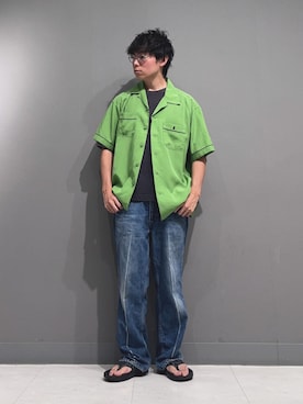 「アイテム（サンダル）」を使った、takuma040499さん（メンズ・160cm）の夏コーディネート