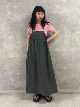 「PETIT BATEAU（プチバトー）のアイテム」を使った、Noeさん（レディース・156cm）の夏コーディネート
