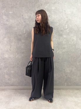 「かぐれ（カグレ）のアイテム（バッグ）」を使った、noeさん（レディース・156cm）の春コーディネート