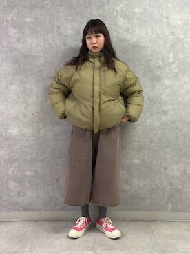 「アイテム（タイツ/ストッキング）」を使った、Noeさん（レディース・156cm）の冬コーディネート