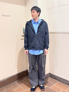 「ITEMS URBANRESEARCH（アイテムズ アーバンリサーチ）のアイテム」を使った、Jasmineさん（メンズ・173cm）の春コーディネート