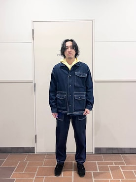 「ITEMS URBANRESEARCH（アイテムズ アーバンリサーチ）のアイテム（その他アウター）」を使った、Oolong teaさん（メンズ・172cm）の春コーディネート
