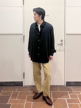 「季節の変わり目羽織コーデ」｜Jasmineさん（メンズ・173cm）の秋コーディネート