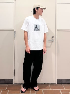 「ITEMS URBANRESEARCH」｜Jasmineさん（メンズ・173cm）の夏コーディネート