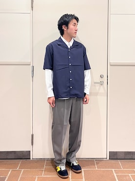 「ITEMS URBANRESEARCH（アイテムズ アーバンリサーチ）のアイテム」を使った、Jasmineさん（メンズ・173cm）の春コーディネート