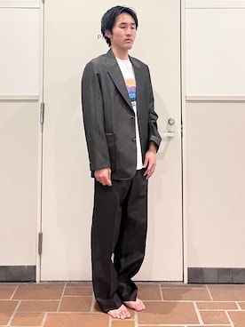 「L.L.Bean（エルエルビーン）のアイテム（トップス）」を使った、Jasmineさん（メンズ・173cm）の春コーディネート