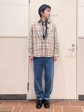 「SMELLY」｜Jasmineさん（メンズ・173cm）の春コーディネート
