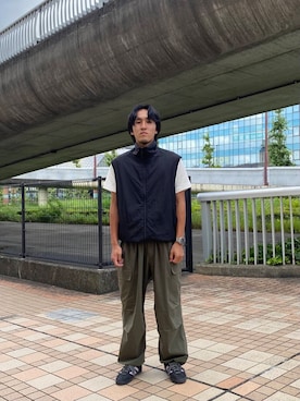 「アイテム（その他アウター）」を使った、Jasmineさん（メンズ・173cm）の夏コーディネート