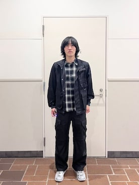 「ITEMS URBANRESEARCH（アイテムズ アーバンリサーチ）のアイテム（その他アウター）」を使った、Oolong teaさん（メンズ・172cm）の春コーディネート