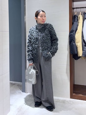 「Beau're（ヴュレ）のアイテム」を使った、sayakaさん（レディース・154cm）の冬コーディネート
