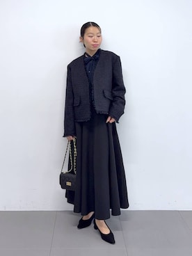 sayakaさん（レディース・154cm）の冬コーディネート