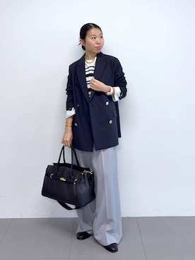 「Mazell（マゼル）のアイテム」を使った、sayakaさん（レディース・154cm）の冬コーディネート