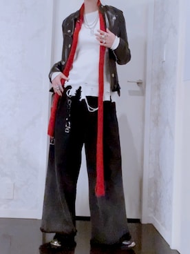 「アイテム（財布/小物）」を使った、あいきょんさん（レディース・164cm）の秋コーディネート