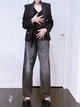 「アイテム（パンプス）」を使った、あいきょんさん（レディース・164cm）の秋コーディネート