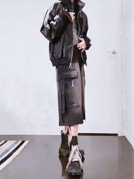 「アイテム（雑貨/ホビー）」を使った、あいきょんさん（レディース・164cm）の秋コーディネート