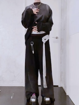 「アイテム（アクセサリー）」を使った、あいきょんさん（レディース・164cm）の秋コーディネート