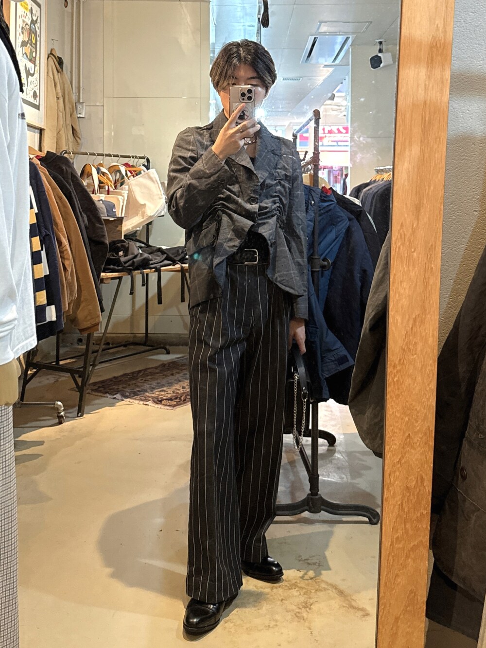 COMME des GARCONS HOMME DEUXのテーラードジャケット（グレー系）を