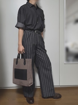 「Allen Edmonds（アレンエドモンズ）のアイテム」を使った、Whiteさん（メンズ・166cm）の夏コーディネート