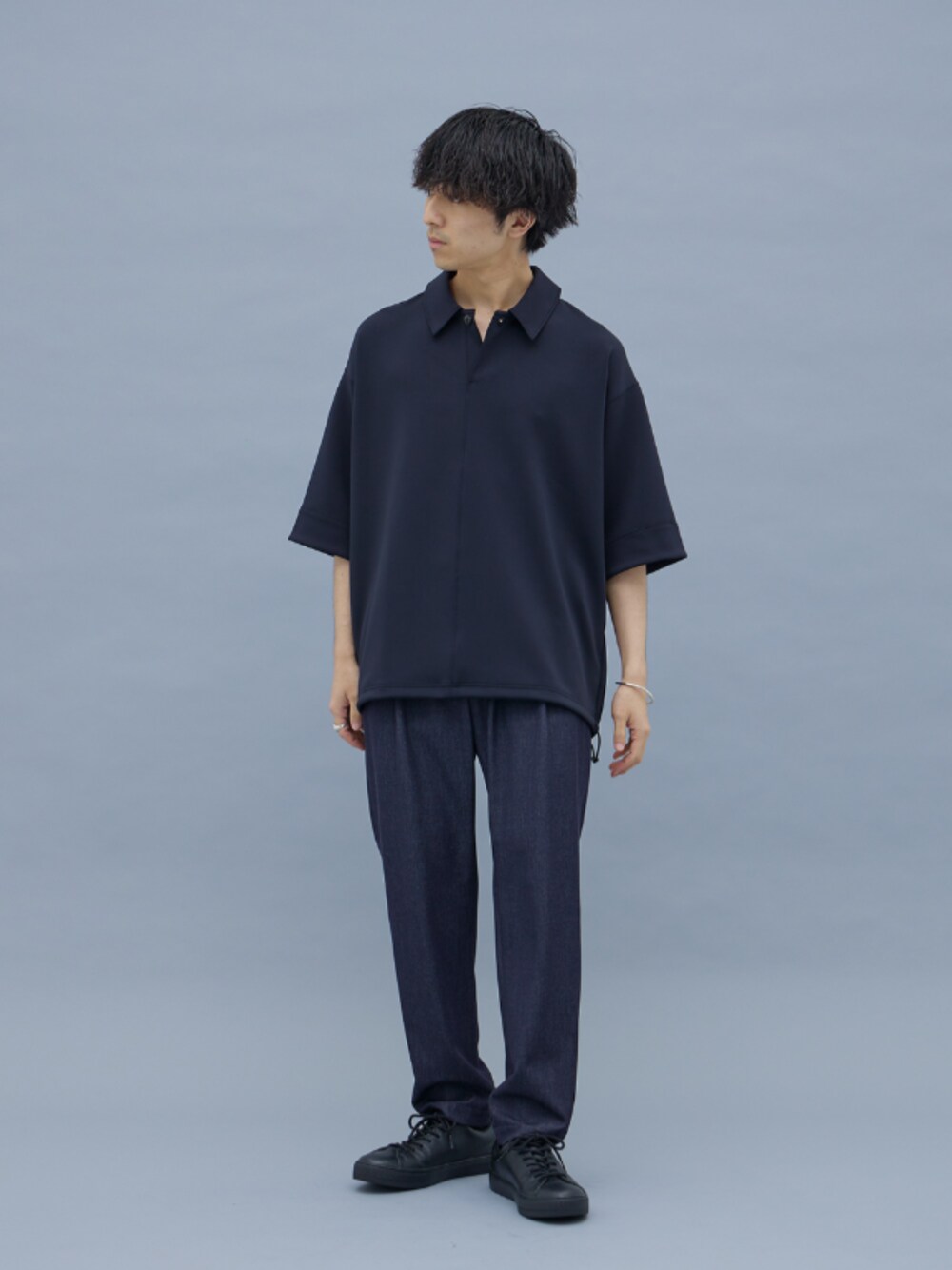 UNITED TOKYO　ドロストダンボールポロ UNITED TOKYO（ユナイテッドトウキョウ）の「ドロストダンボール