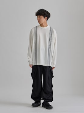 「UNITED TOKYO（ユナイテッドトウキョウ）のアイテム（Tシャツ/カットソー）」を使った、UNITED TOKYO MENSさん（メンズ・172cm）の秋コーディネート