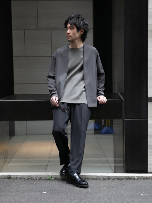 Dry Air カーディガン | セットアップ着用可能（ノーカラージャケット