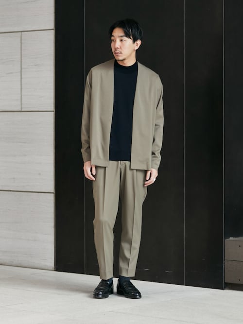 Dry Air カーディガン | セットアップ着用可能（ノーカラージャケット