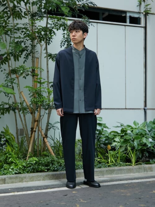 Dry Air カーディガン | セットアップ着用可能（ノーカラージャケット