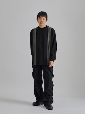 「UNITED TOKYO（ユナイテッドトウキョウ）のアイテム（Tシャツ/カットソー）」を使った、UNITED TOKYO MENSさん（メンズ・168cm）の秋コーディネート
