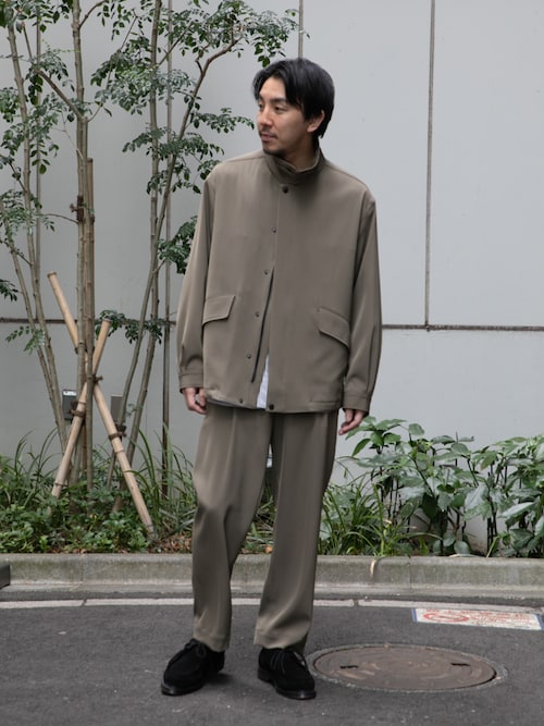 セール】DRY KERSEY 2WAYブルゾン | セットアップ着用可能（ブルゾン