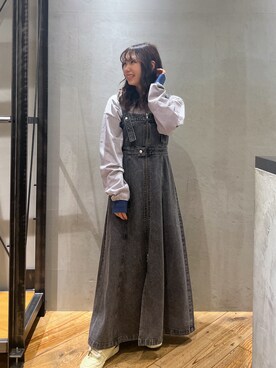 「RAGEBLUE（レイジブルー）のアイテム（ワンピース/ドレス）」を使った、ushikimo2さん（レディース・157cm）の春コーディネート