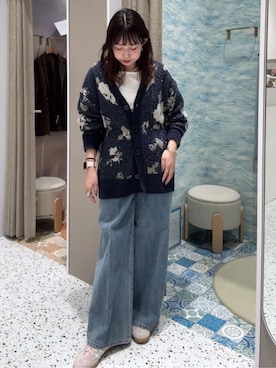 earth music&ecology officialさん（レディース・158cm）の秋コーディネート