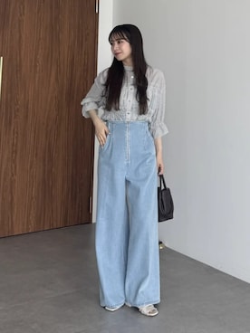 earth music&ecology officialさん(レディース・160cm)の夏コーディネート