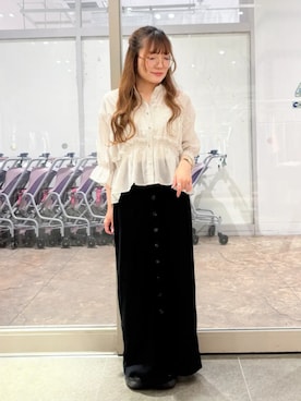 earth music&ecology officialさん(レディース・151cm)の夏コーディネート